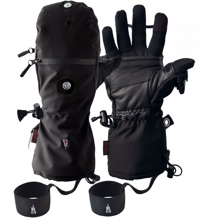 Heat 3 Smart Glove - Black Medium Size Graphic