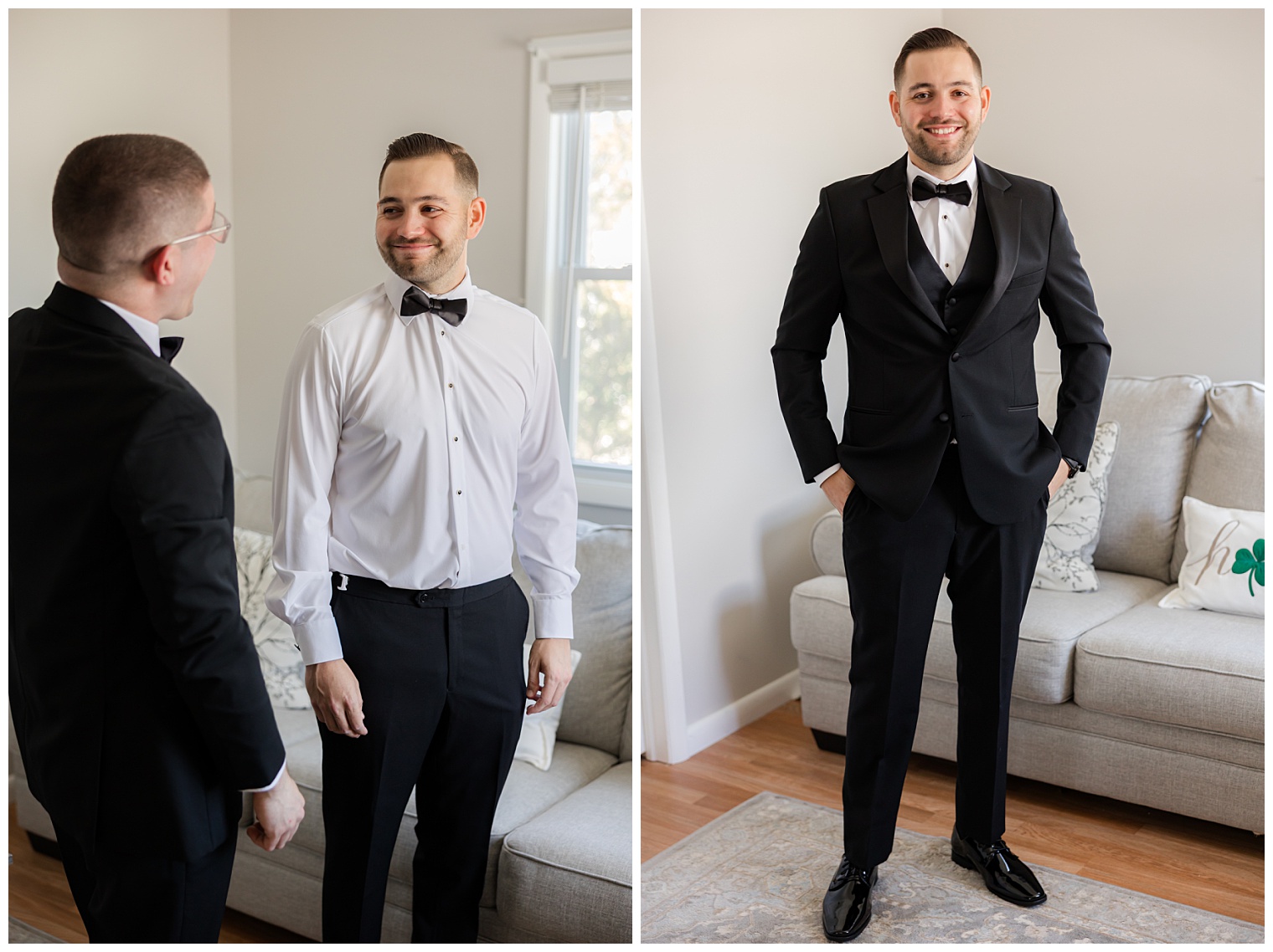 groom preparation