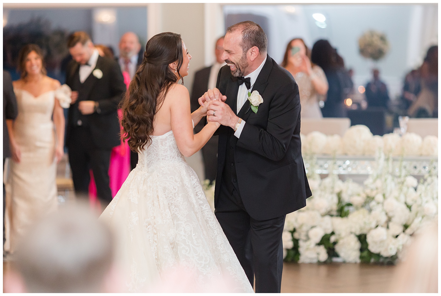 bride dancing with her father