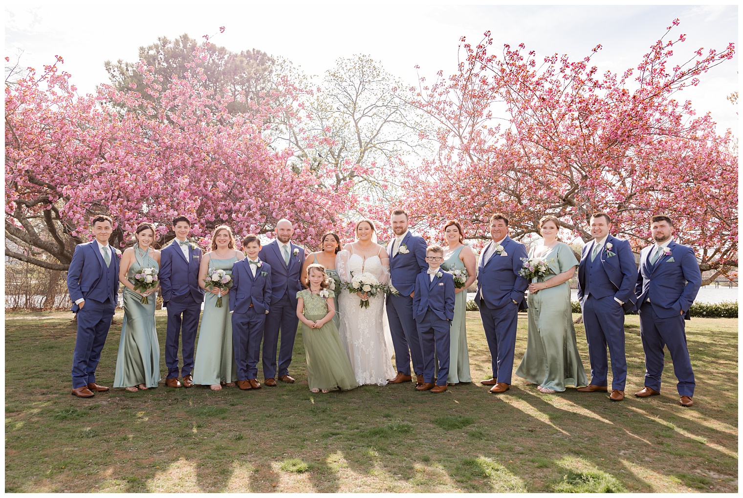 bride and groom with their courtship