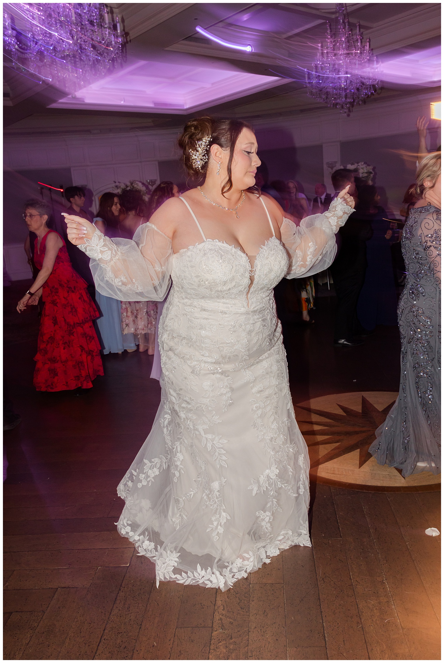bride dancing