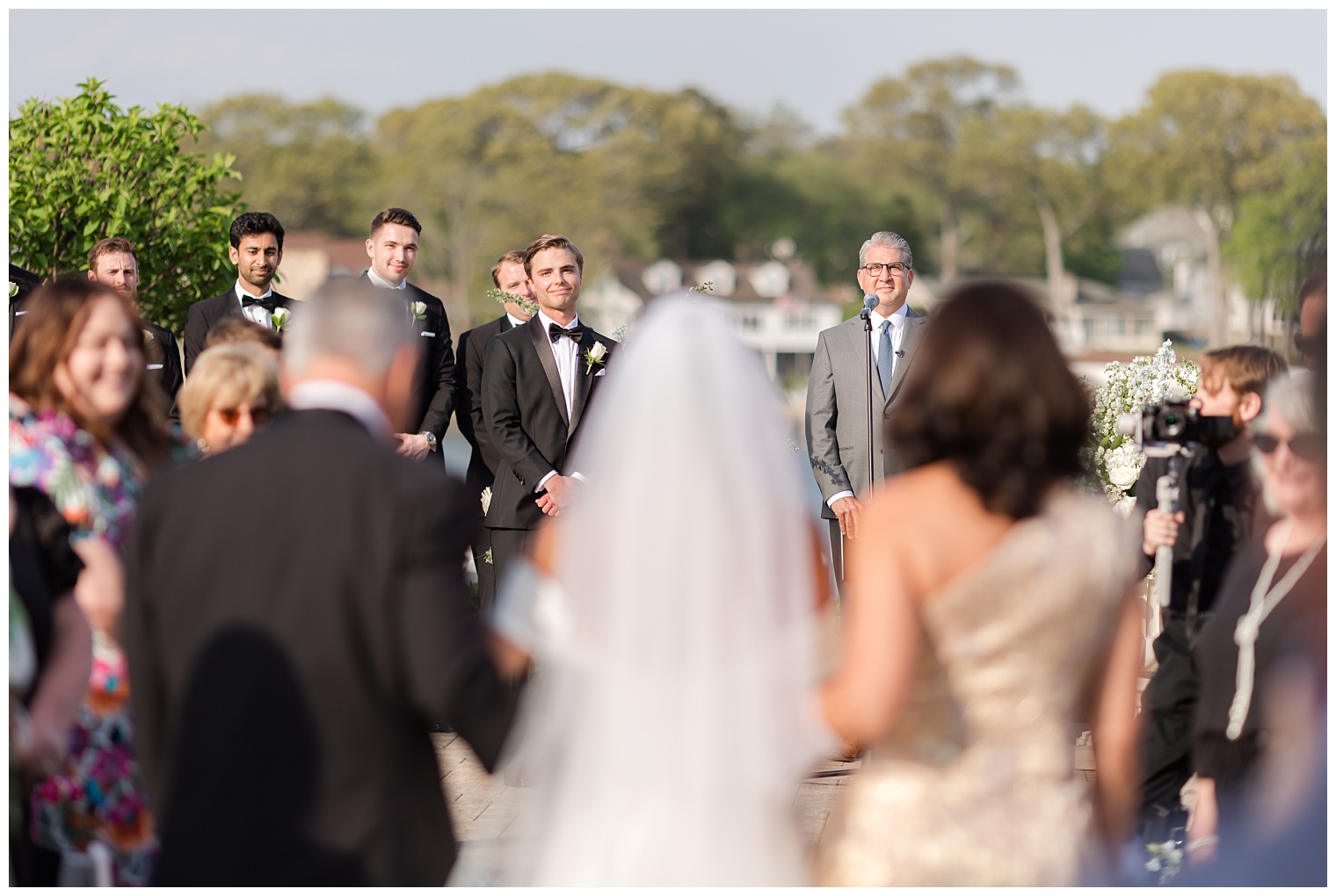 bride walking down the aisle