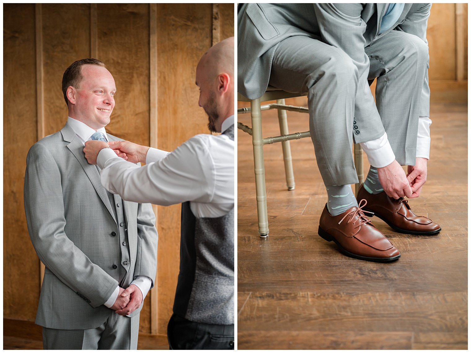 groom preparation