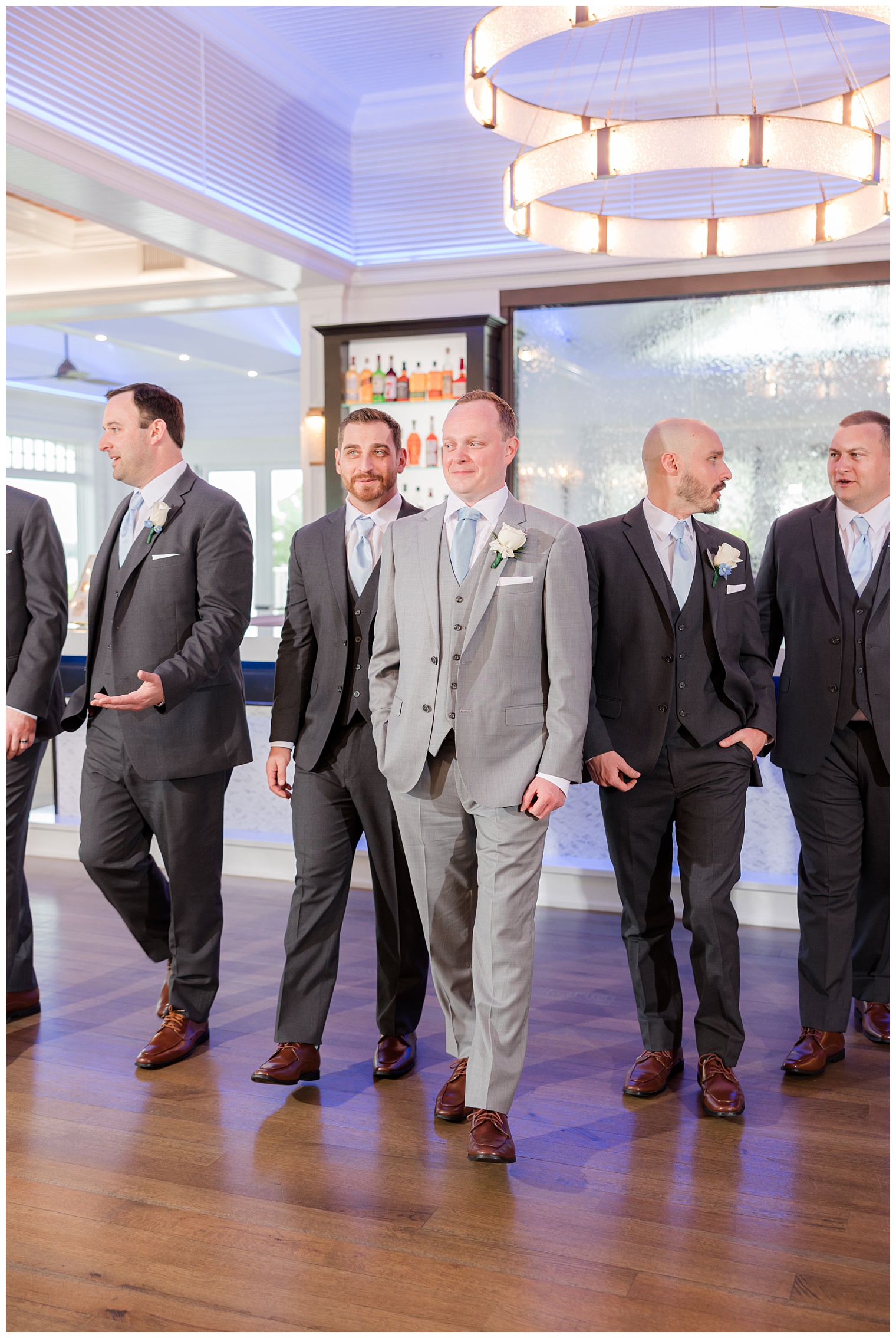groom with his groomsmen