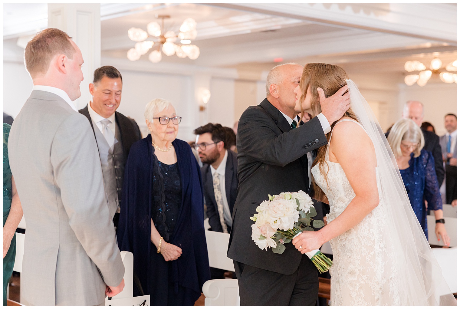 bride walking down the aisle