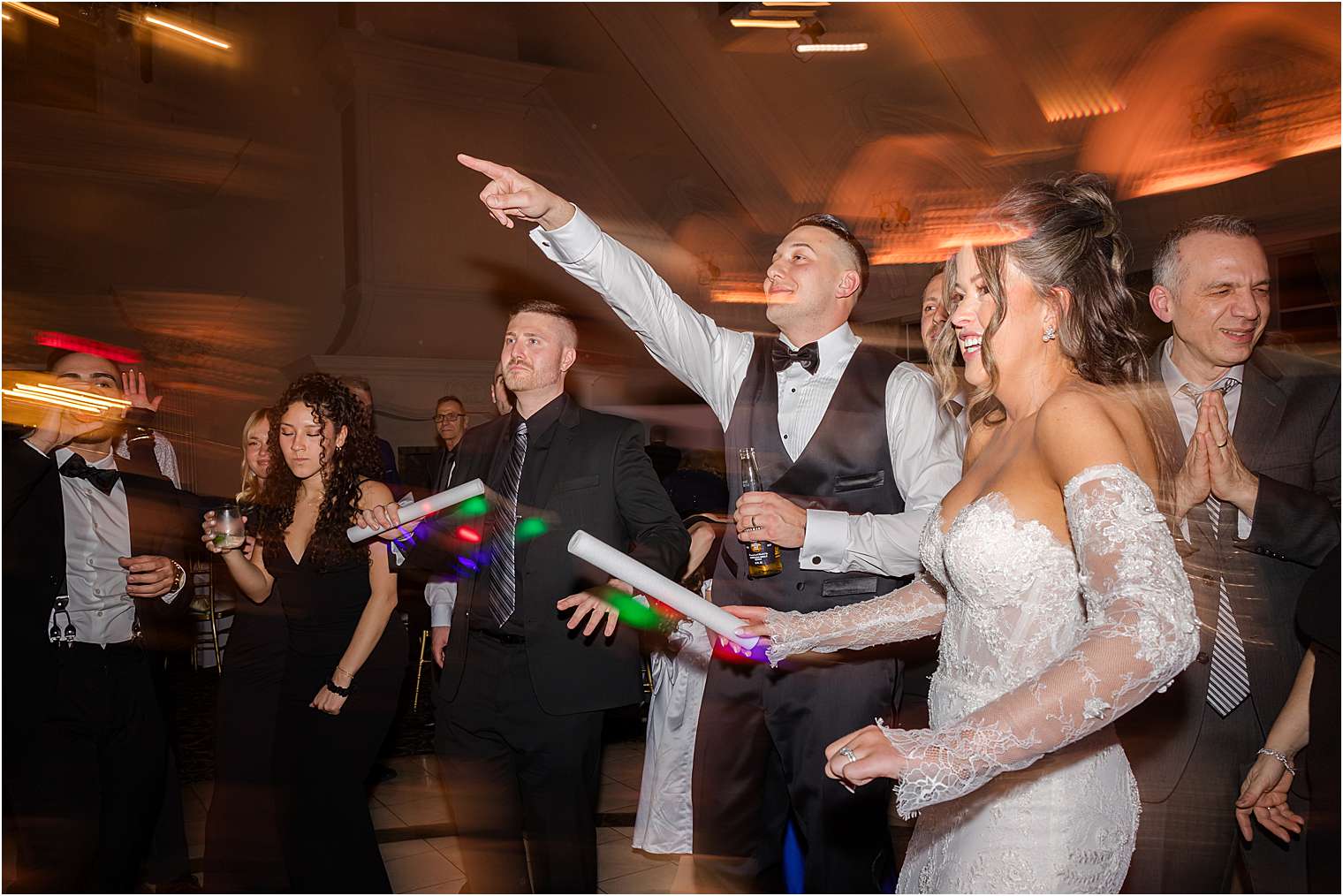 lively dance floor at Ashford Estate in Allentown NJ