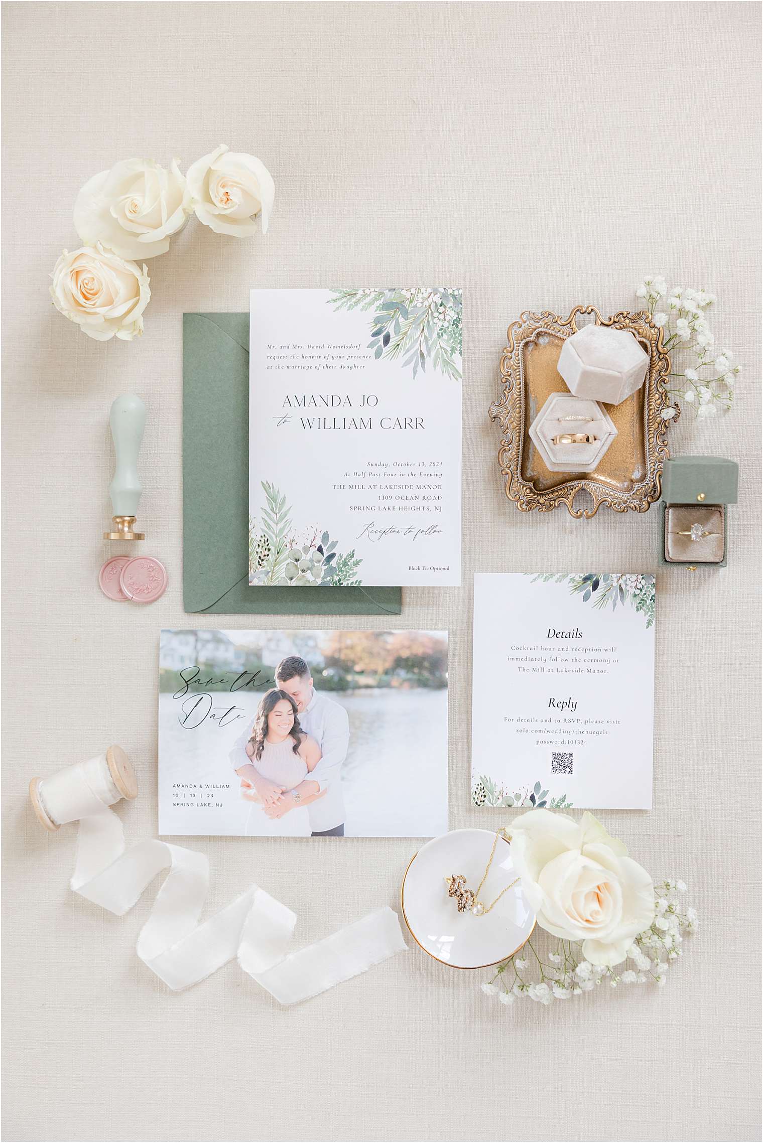 wedding invitation details